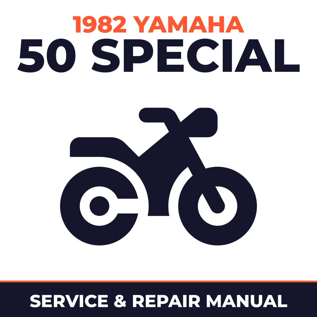 1982 Yamaha 50 SPECIAL Service and Repair Manual - motorcycle workshop manual cover