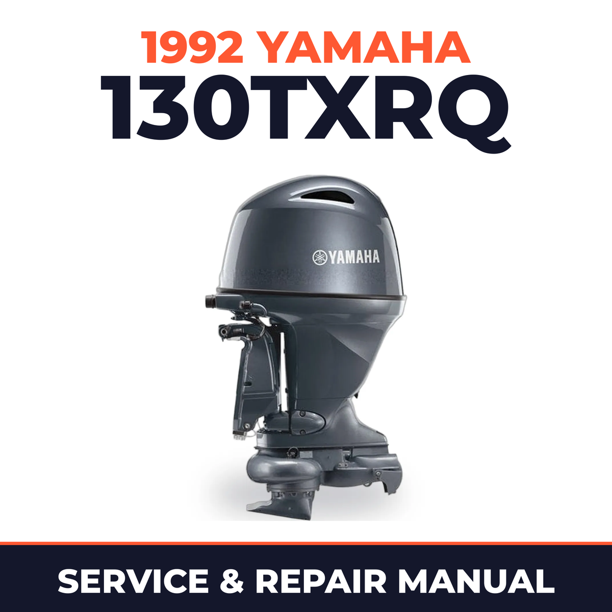 1992 Yamaha 130TXRQ 2 stroke Service and Repair Manual