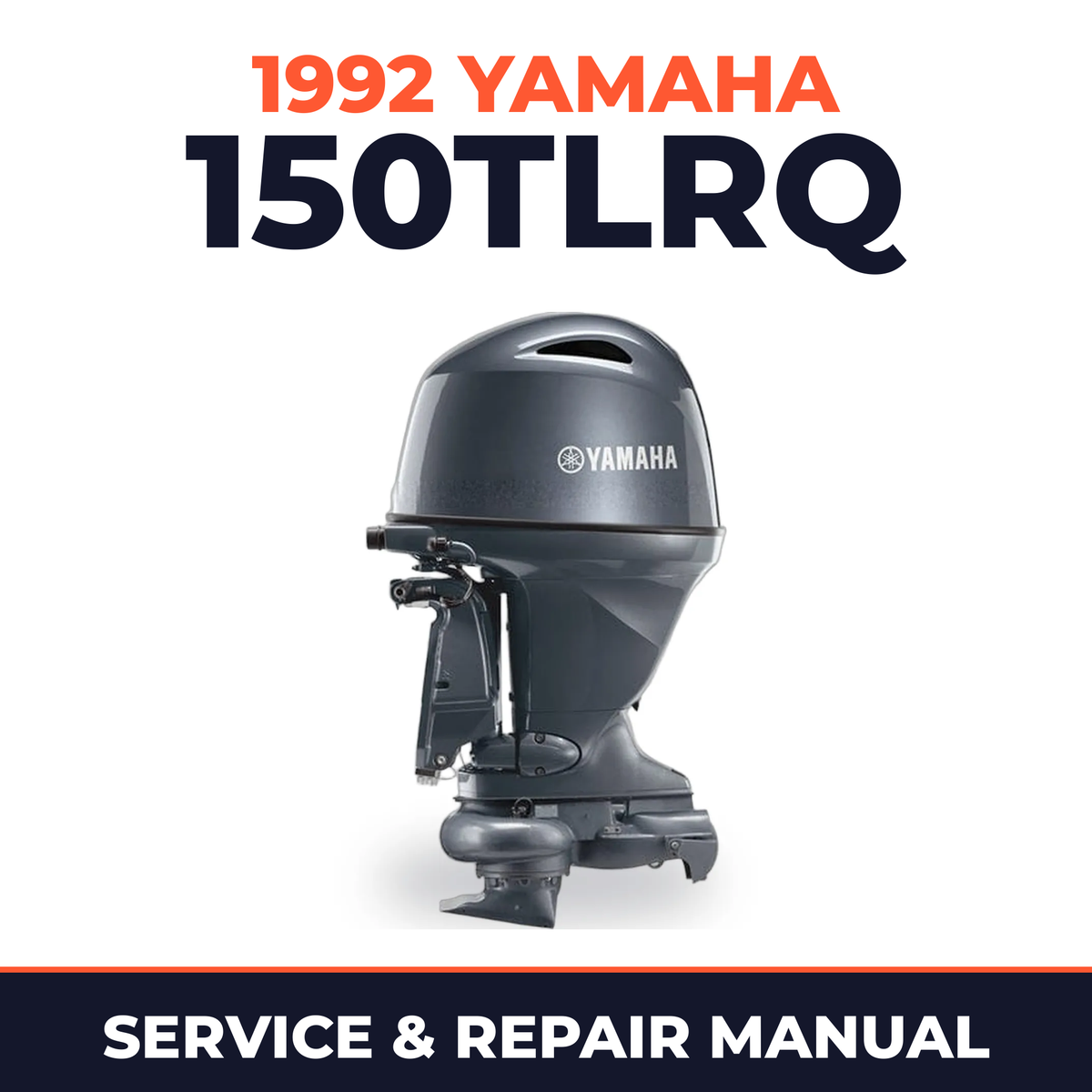 1992 Yamaha 150TLRQ 2 stroke Service and Repair Manual