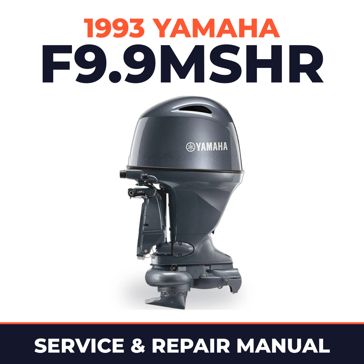 1993 Yamaha F9.9MSHR 4 stroke Service and Repair Manual