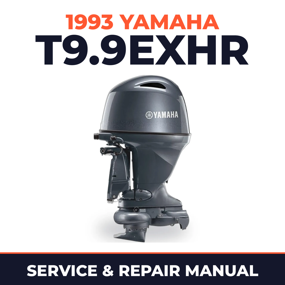 1993 Yamaha T9.9EXHR 2 stroke Service and Repair Manual
