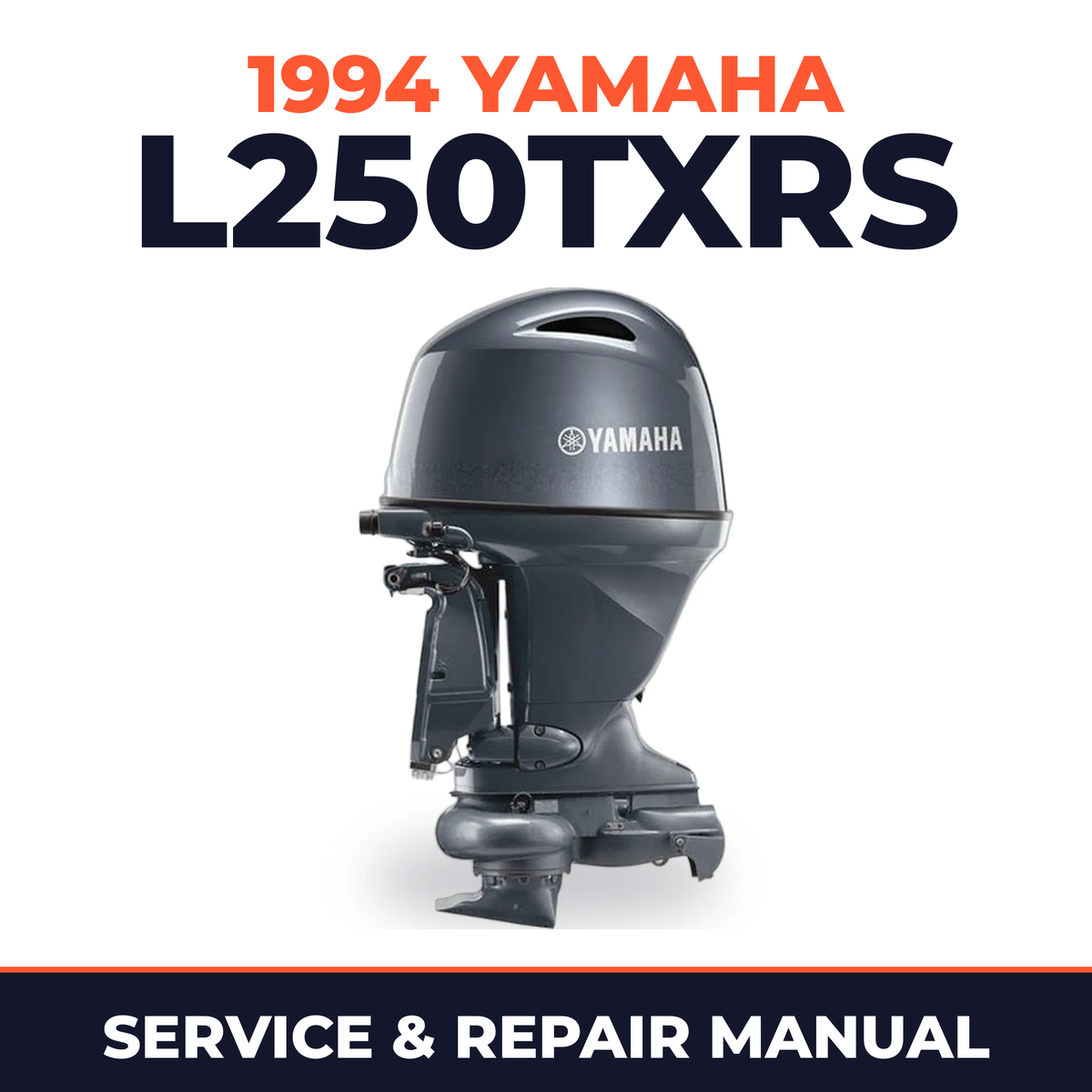 1994 Yamaha L250TXRS 2 stroke Service and Repair Manual