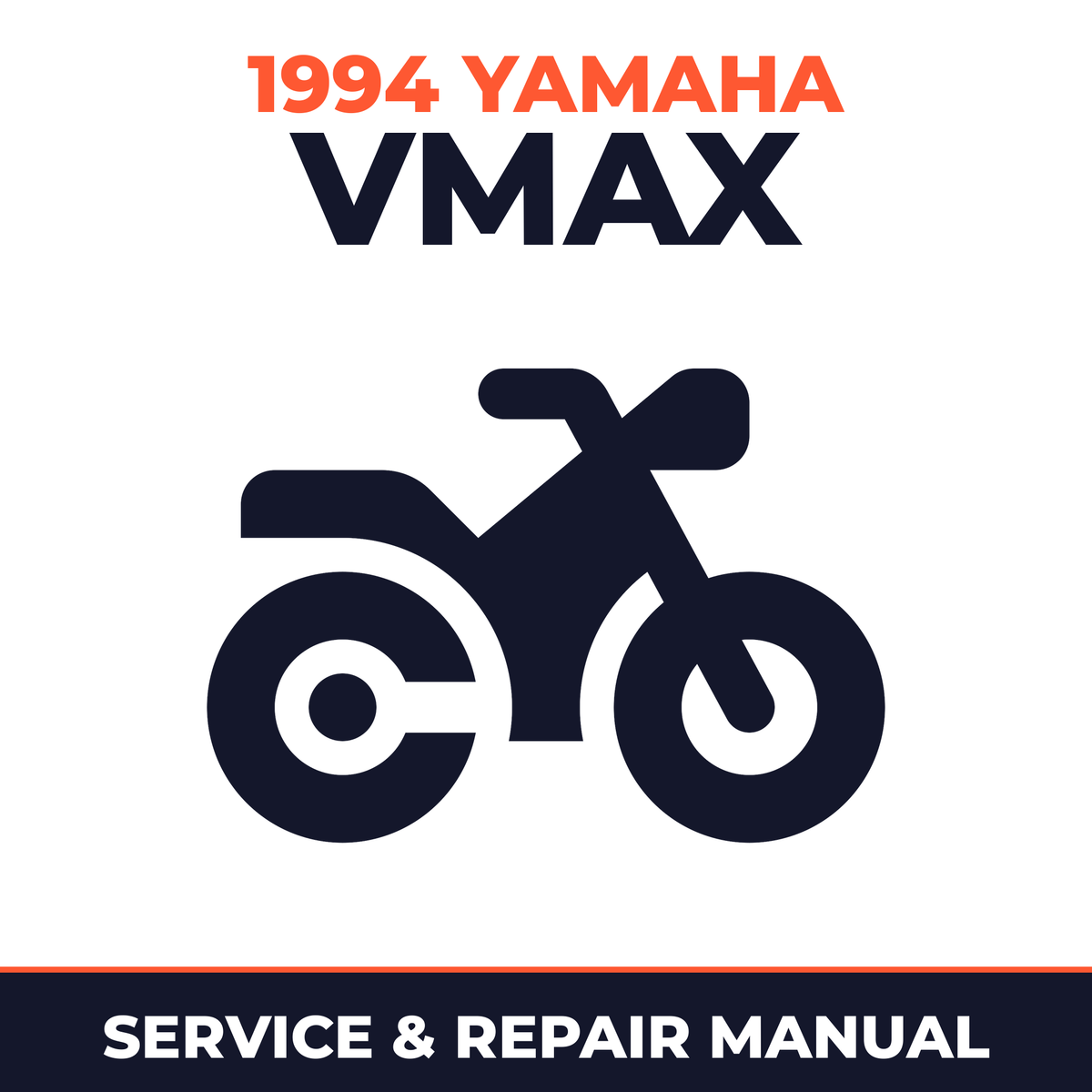 1994 Yamaha VMAX Service and Repair Manual - motorcycle workshop manual cover