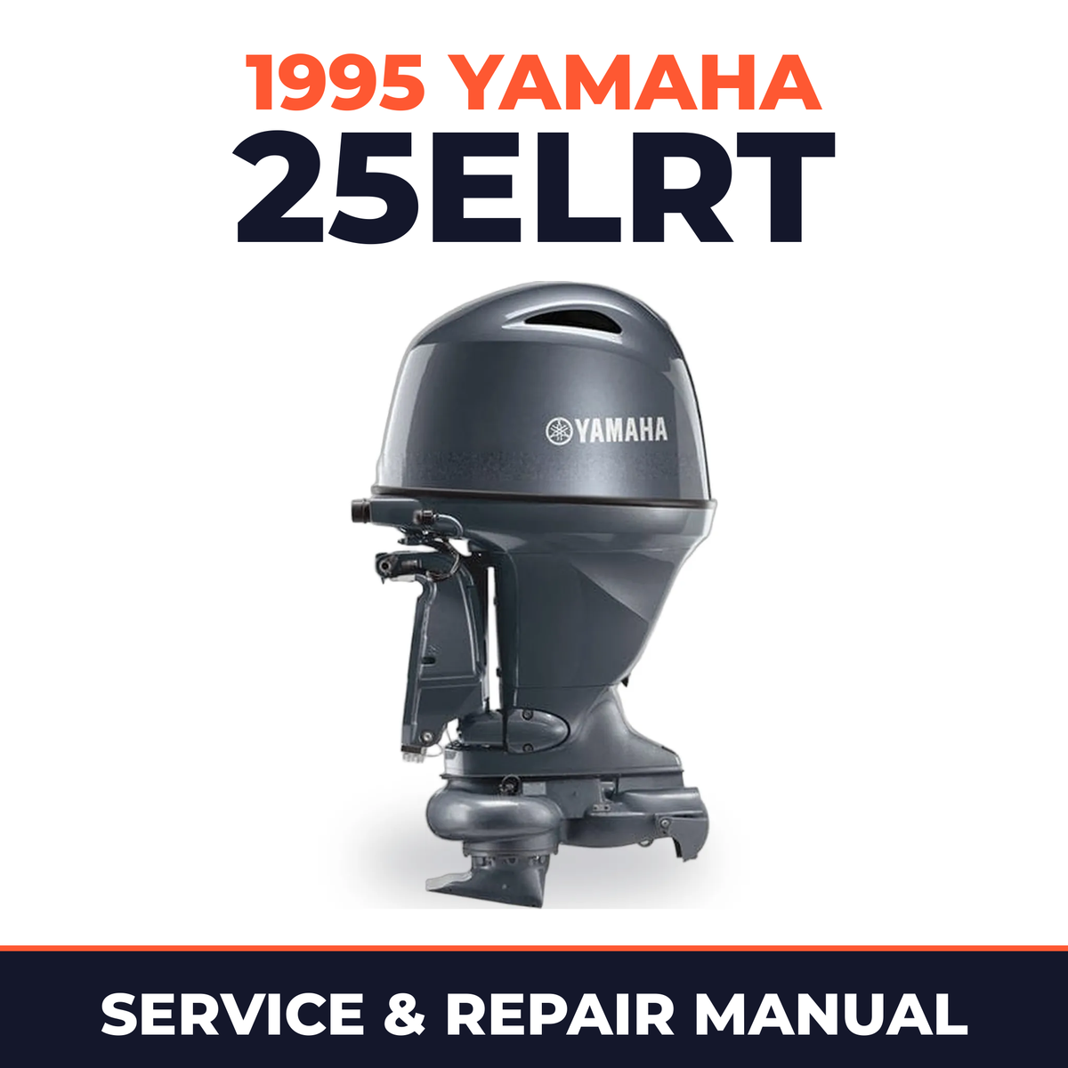 1995 Yamaha 25ELRT 2 stroke Service and Repair Manual