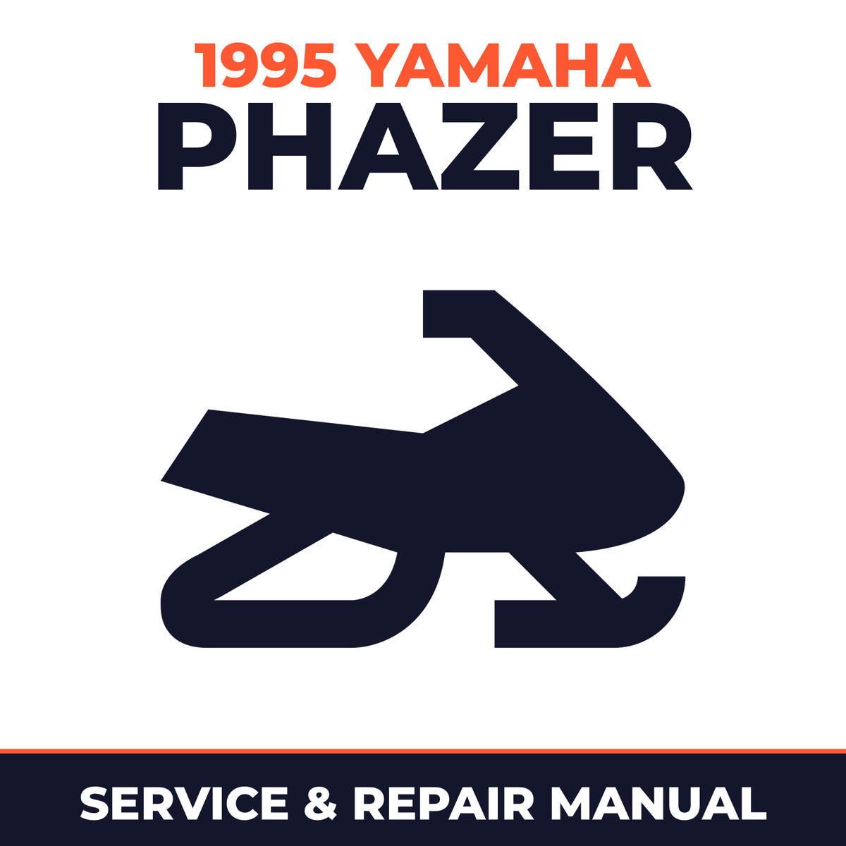 1995 Yamaha PHAZER Service and Repair Manual - snowmobile workshop manual cover
