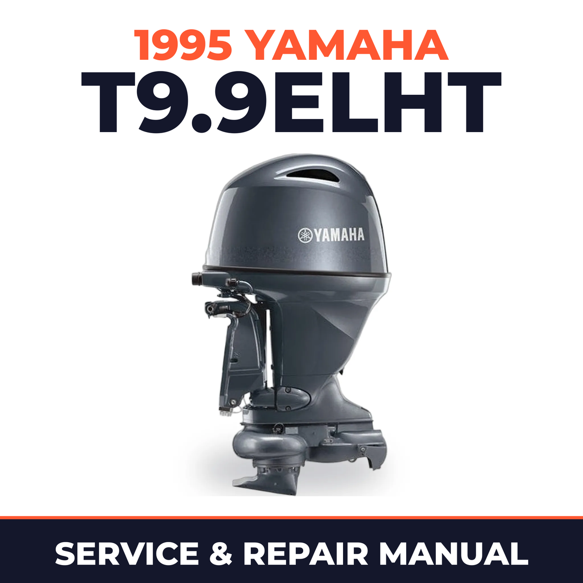 1995 Yamaha T9.9ELHT 2 stroke Service and Repair Manual
