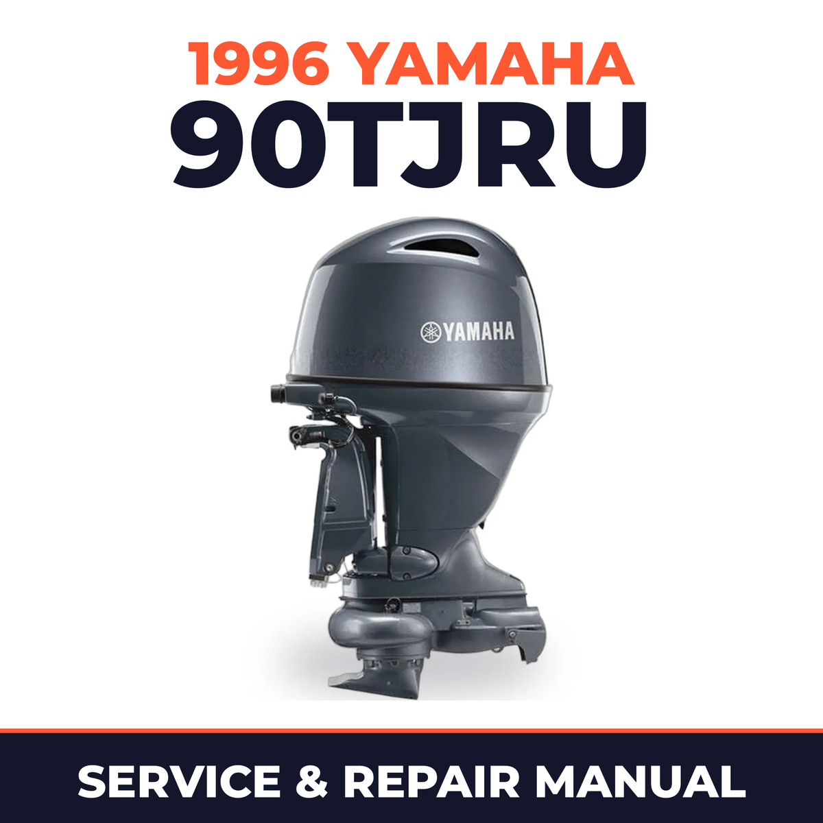 1996 Yamaha 90TJRU 2 stroke Service and Repair Manual