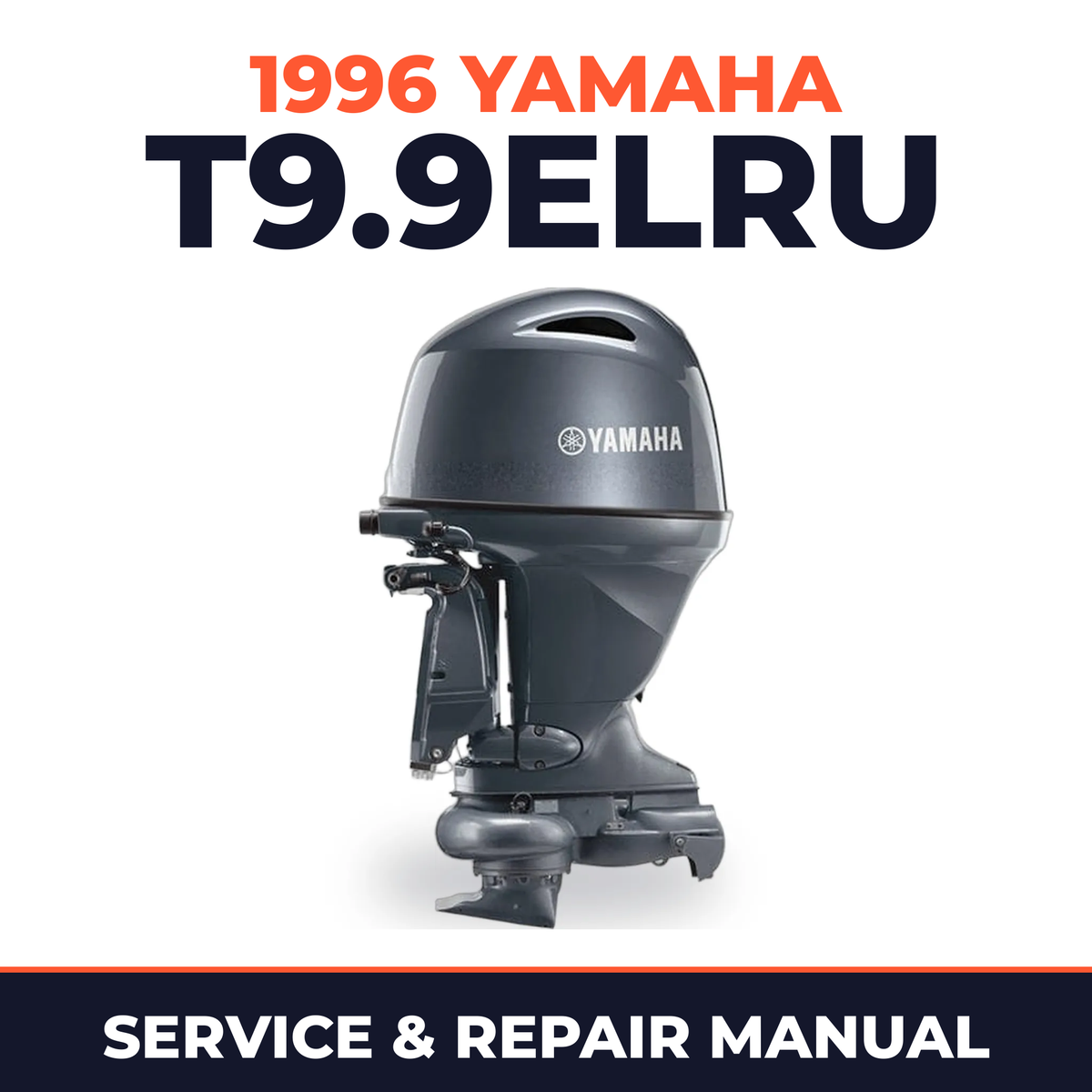 1996 Yamaha T9.9ELRU 2 stroke Service and Repair Manual