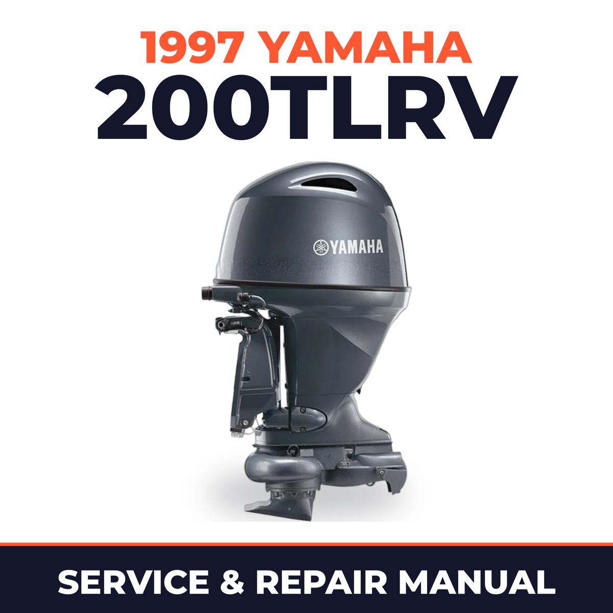 1997 Yamaha 200TLRV 2 stroke Service and Repair Manual