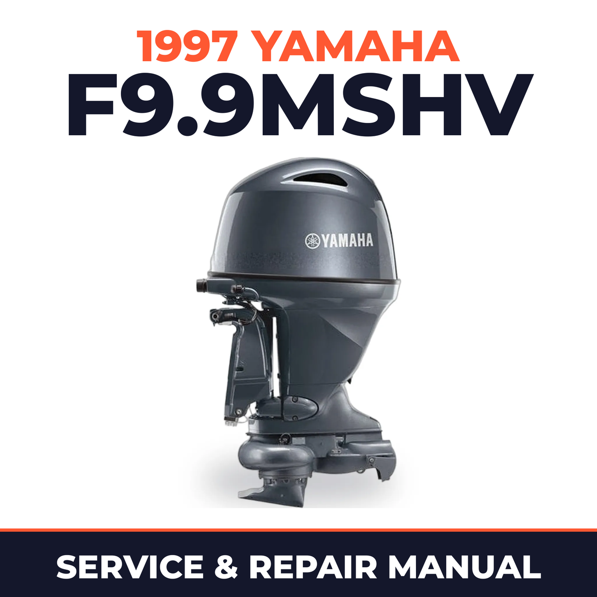 1997 Yamaha F9.9MSHV 4 stroke Service and Repair Manual