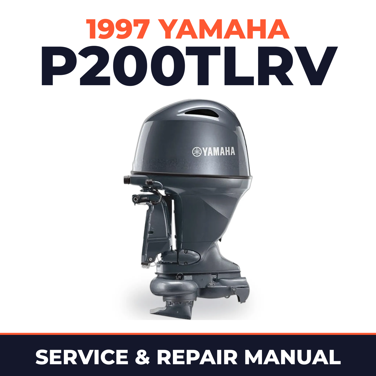 1997 Yamaha P200TLRV 2 stroke Service and Repair Manual