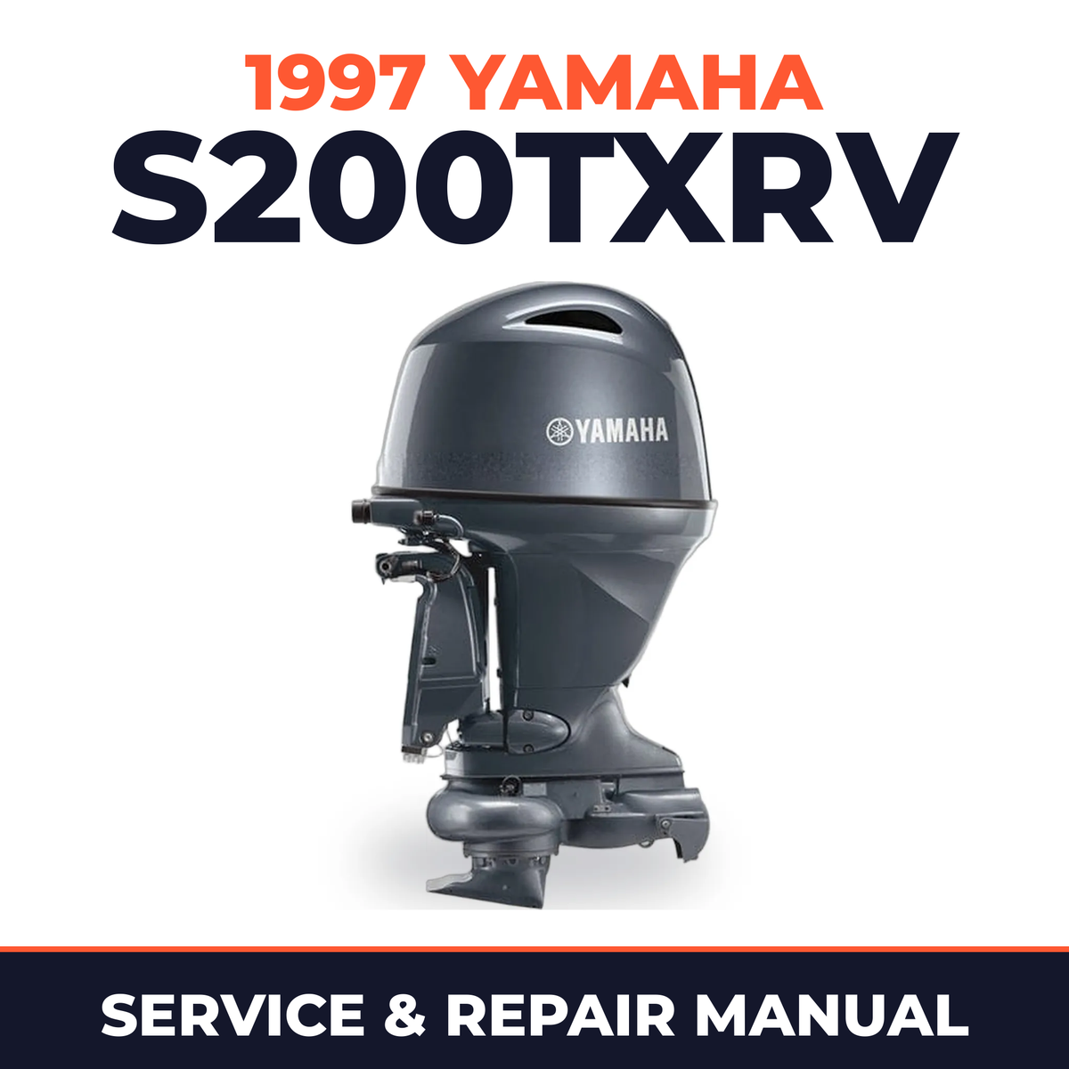 1997 Yamaha S200TXRV 2 stroke Service and Repair Manual
