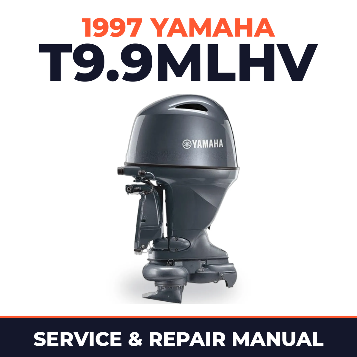 1997 Yamaha T9.9MLHV 2 stroke Service and Repair Manual