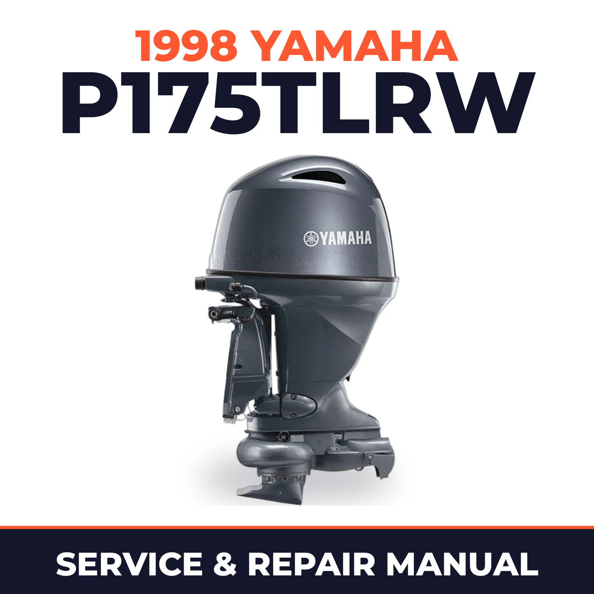 1998 Yamaha P175TLRW 2 stroke Service and Repair Manual