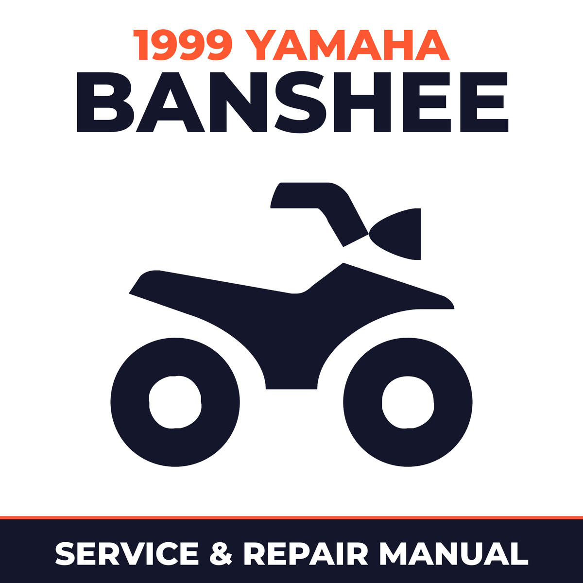 1999 Yamaha BANSHEE Service and Repair Manual - ATV workshop manual cover