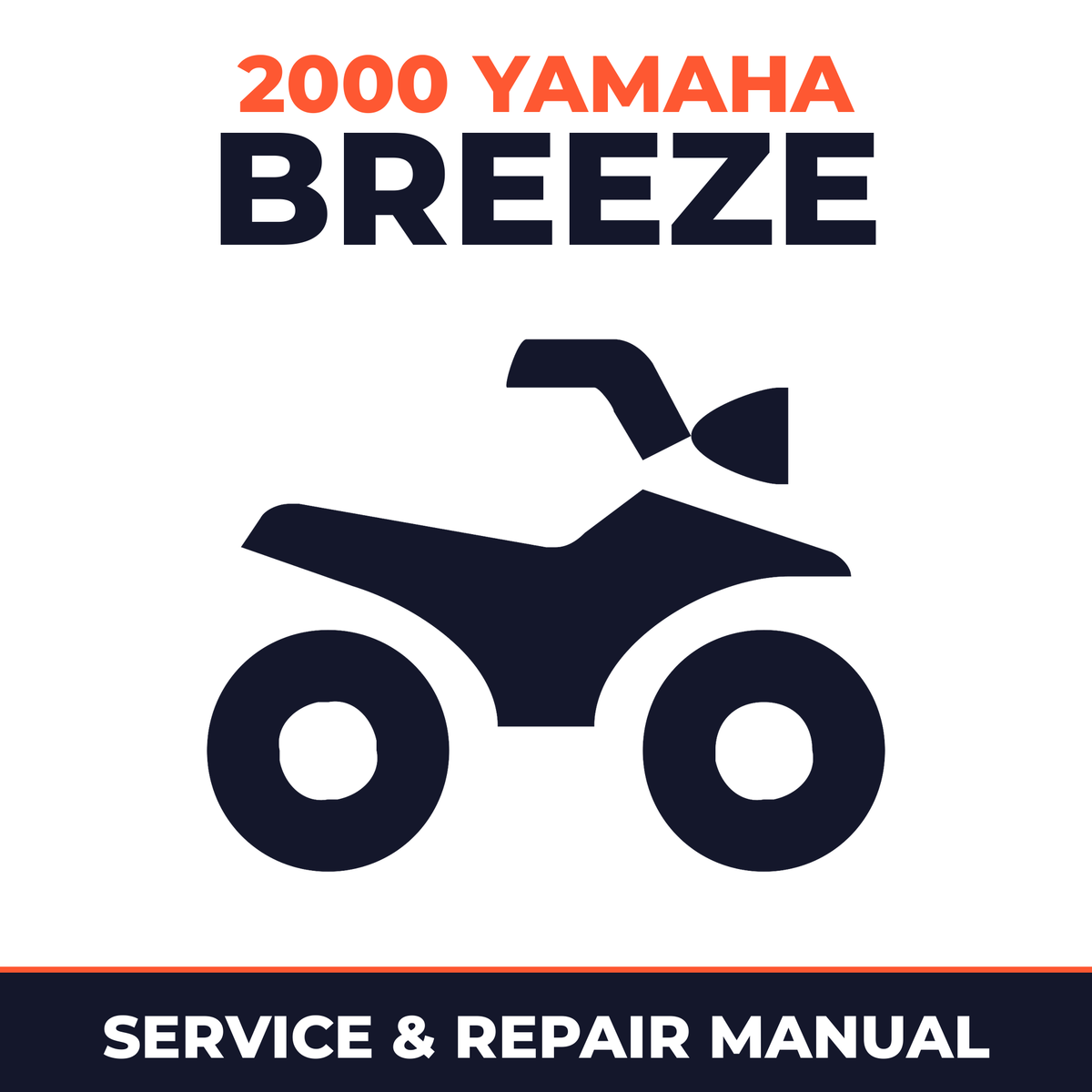 2000 Yamaha BREEZE Service and Repair Manual - ATV workshop manual cover