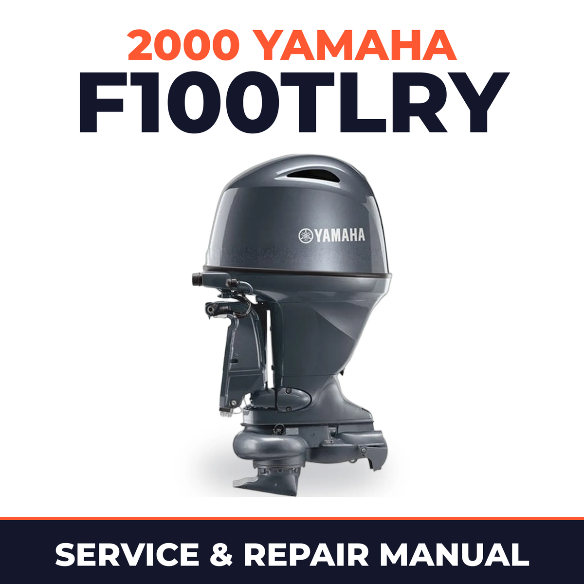 2000 Yamaha F100TLRY 4 stroke Service and Repair Manual