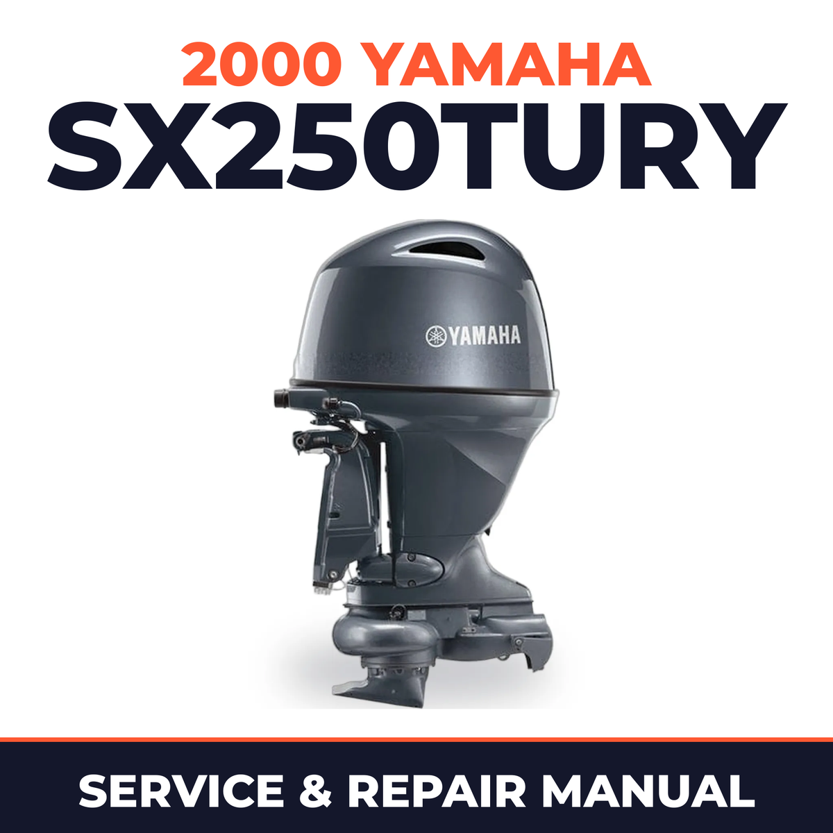 2000 Yamaha SX250TURY 2 stroke Service and Repair Manual