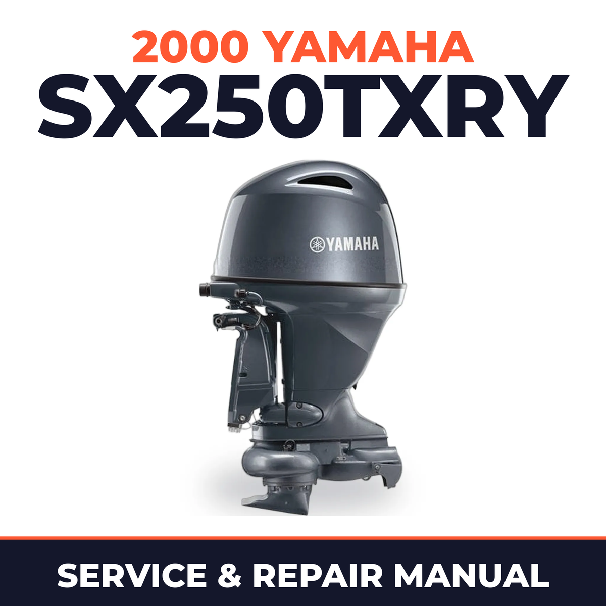 2000 Yamaha SX250TXRY 2 stroke Service and Repair Manual