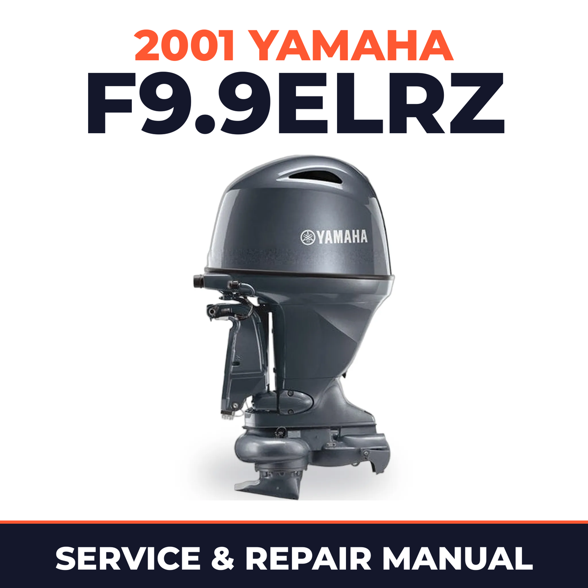 2001 Yamaha F9.9ELRZ 4 stroke Service and Repair Manual