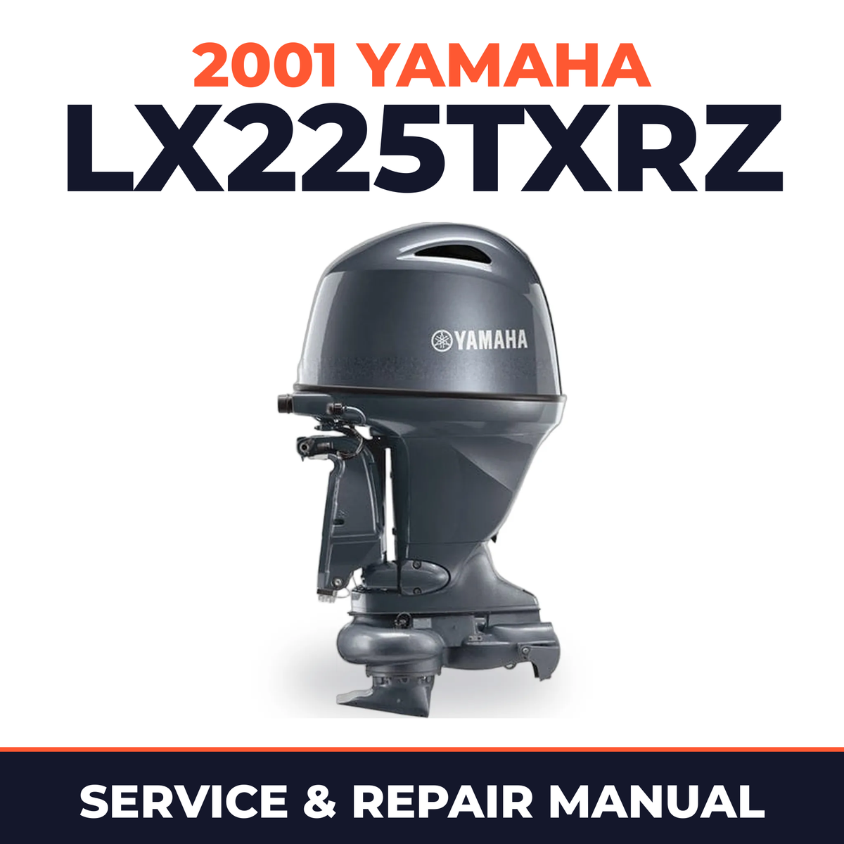 2001 Yamaha LX225TXRZ 2 stroke Service and Repair Manual