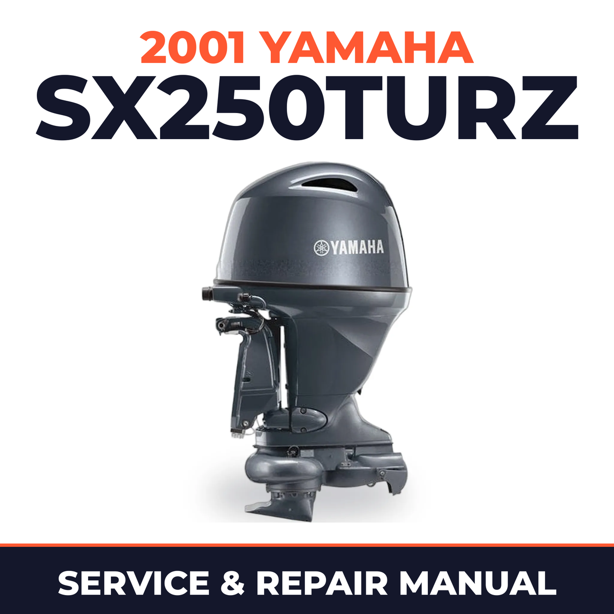2001 Yamaha SX250TURZ 2 stroke Service and Repair Manual