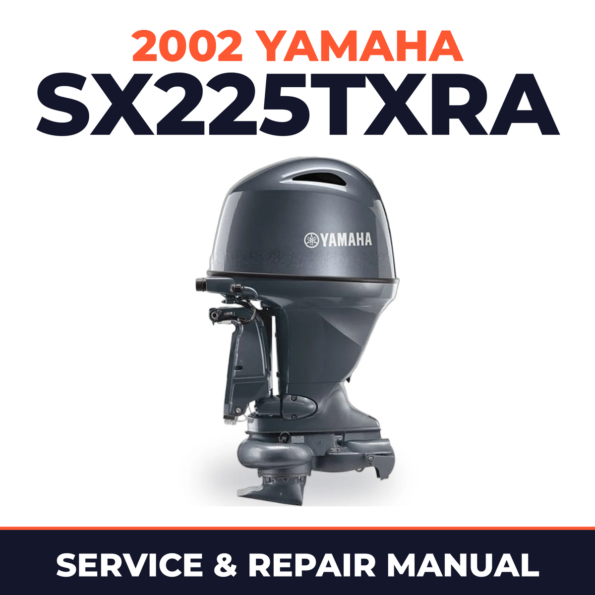 2002 Yamaha SX225TXRA 2 stroke Service and Repair Manual