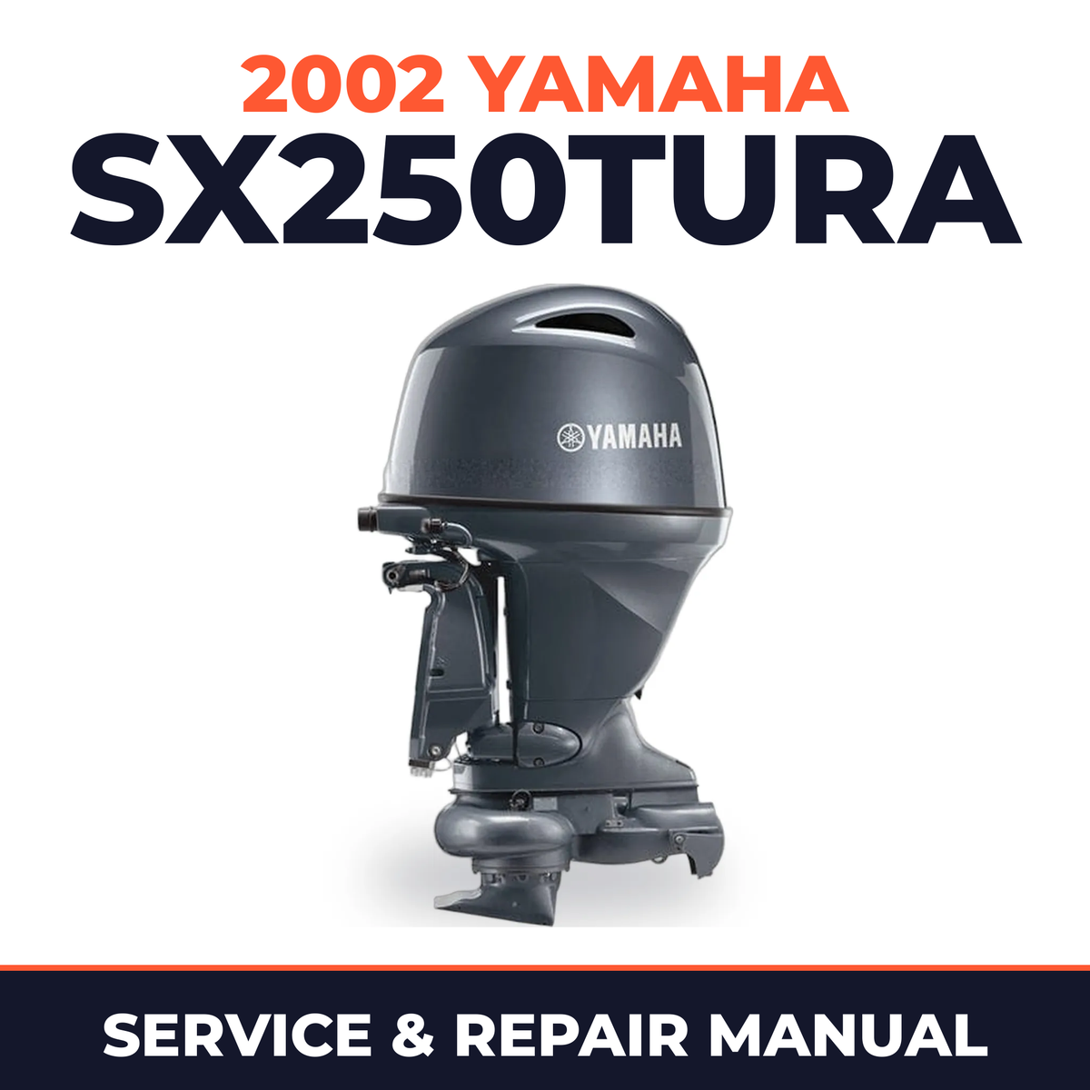 2002 Yamaha SX250TURA 2 stroke Service and Repair Manual