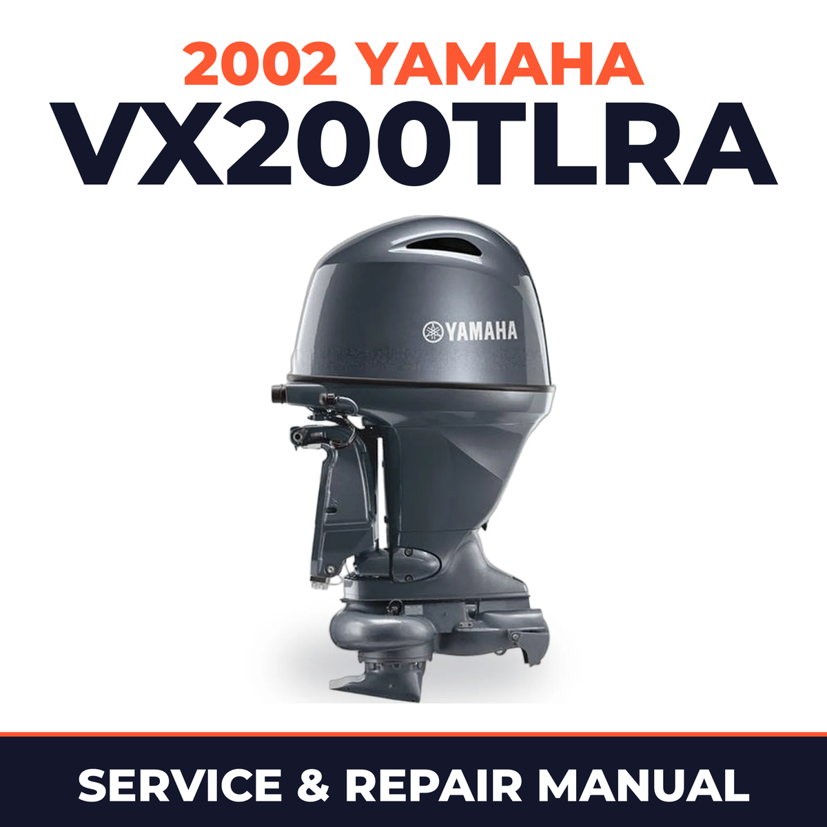 2002 Yamaha VX200TLRA 2 stroke Service and Repair Manual