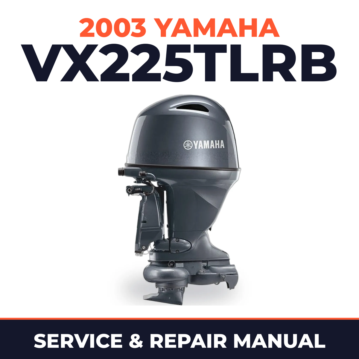2003 Yamaha VX225TLRB 2 stroke Service and Repair Manual