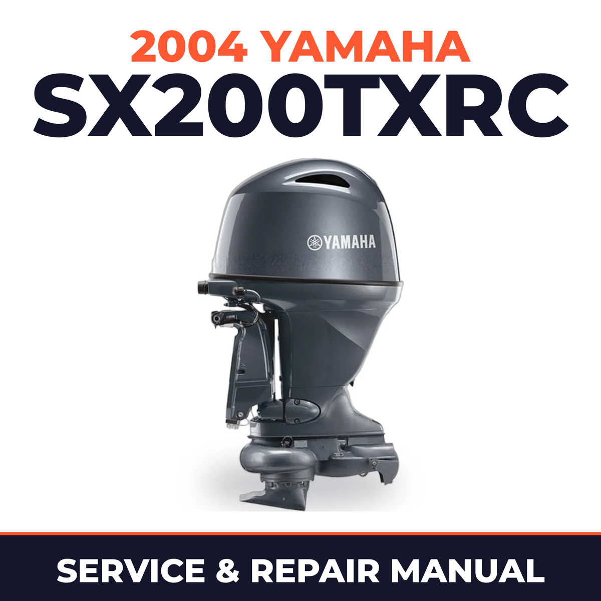 2004 Yamaha SX200TXRC 2 stroke Service and Repair Manual