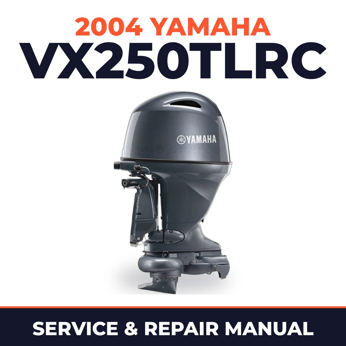 2004 Yamaha VX250TLRC 2 stroke Service and Repair Manual
