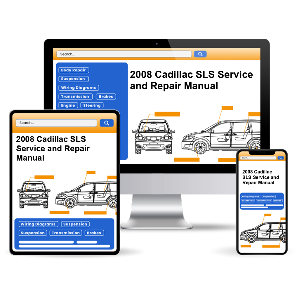 2008 Cadillac SLS service and repair manual