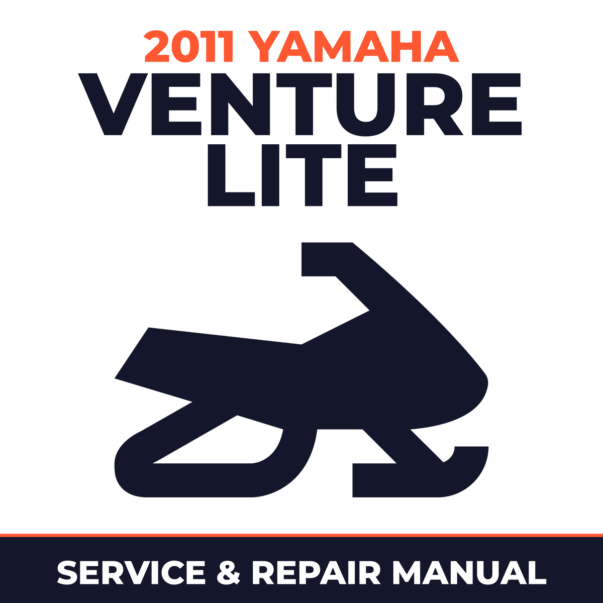 2011 Yamaha VENTURE LITE Service and Repair Manual - snowmobile workshop manual cover