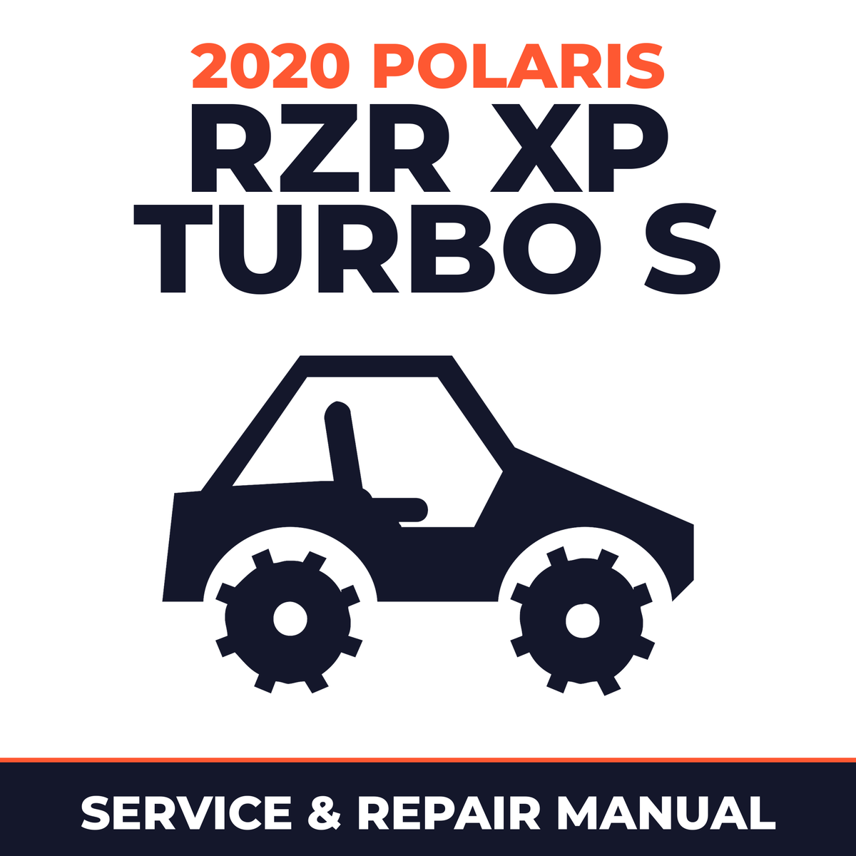 2020 Polaris RZR XP Turbo S Service and Repair Manual - side-by-side workshop manual cover