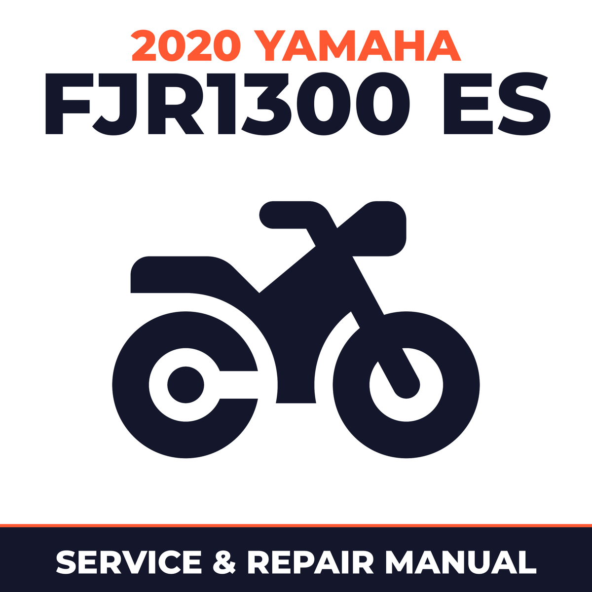 2020 Yamaha FJR1300 ES Service and Repair Manual - motorcycle workshop manual cover