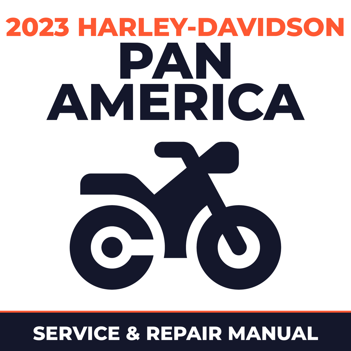 2023 Harley-Davidson Pan America Service and Repair Manual - motorcycle workshop manual cover