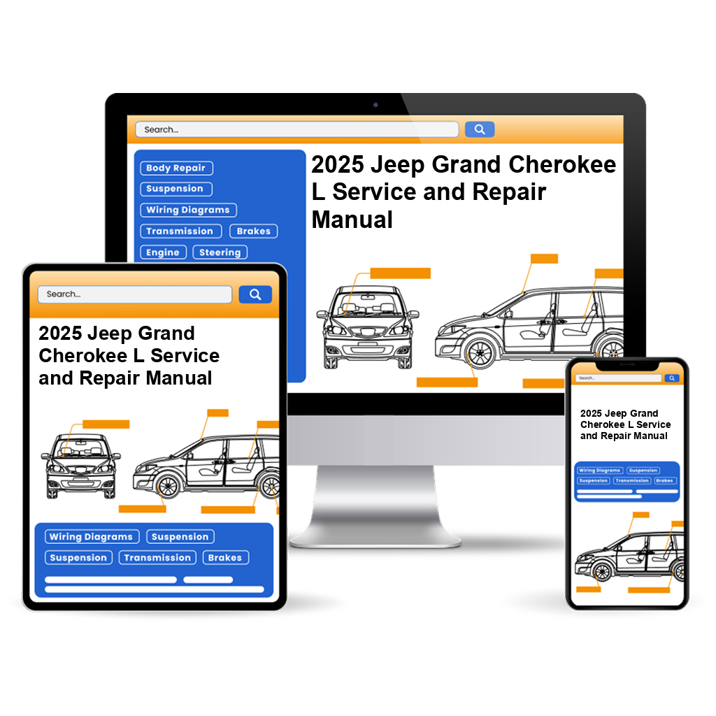 2025 Jeep Grand Cherokee L service and repair manual