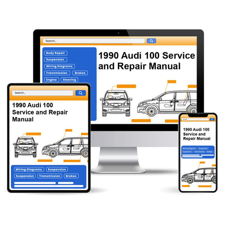 1990 Audi 100 Service and Repair Manual