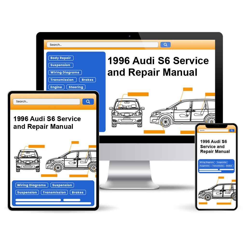1996 Audi S6 Service and Repair Manual