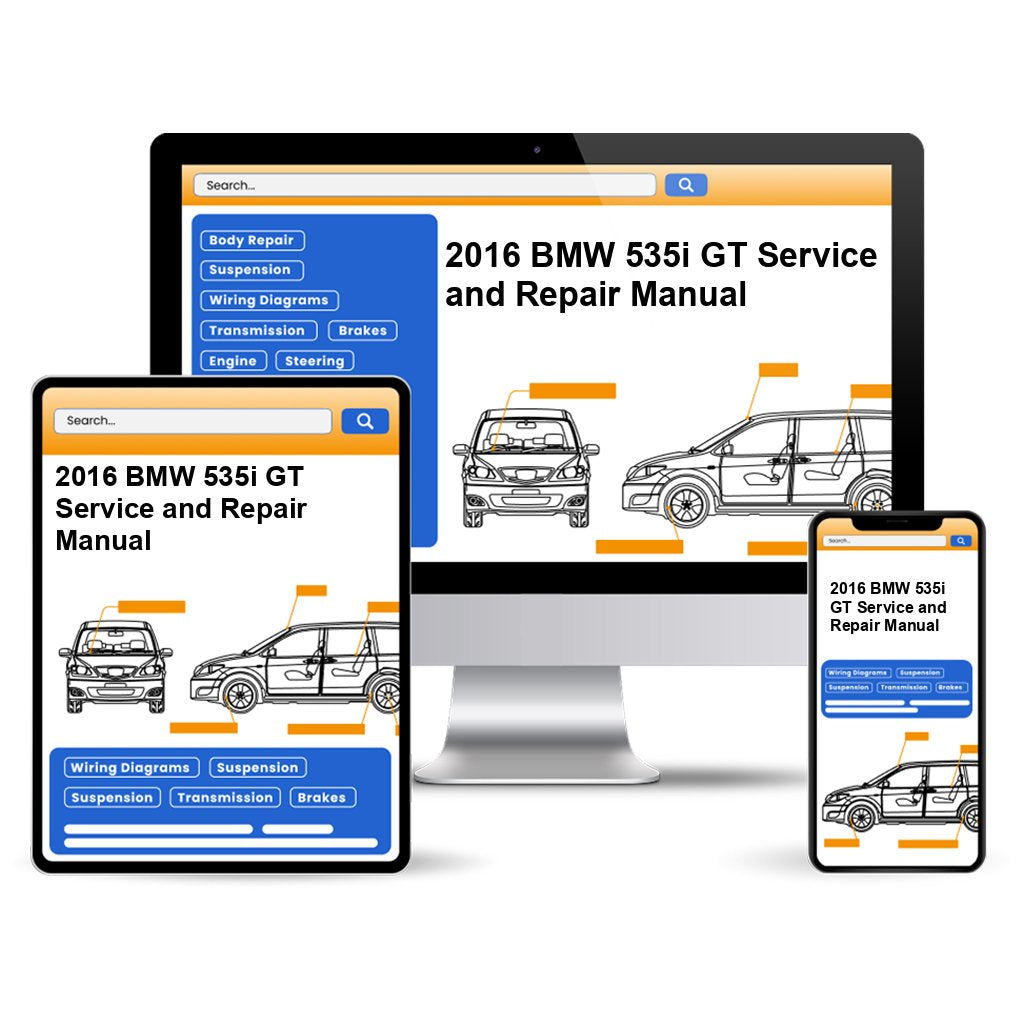 2016 BMW 535i GT Service and Repair Manual