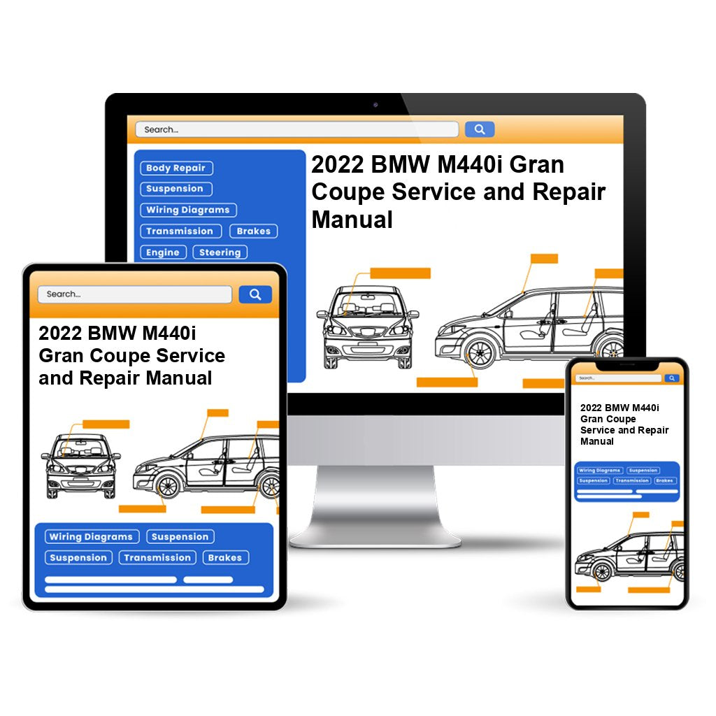 2022 BMW M440i Gran Coupe Service and Repair Manual