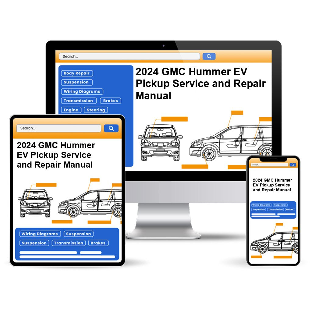 2024 GMC Hummer EV Pickup Service and Repair Manual