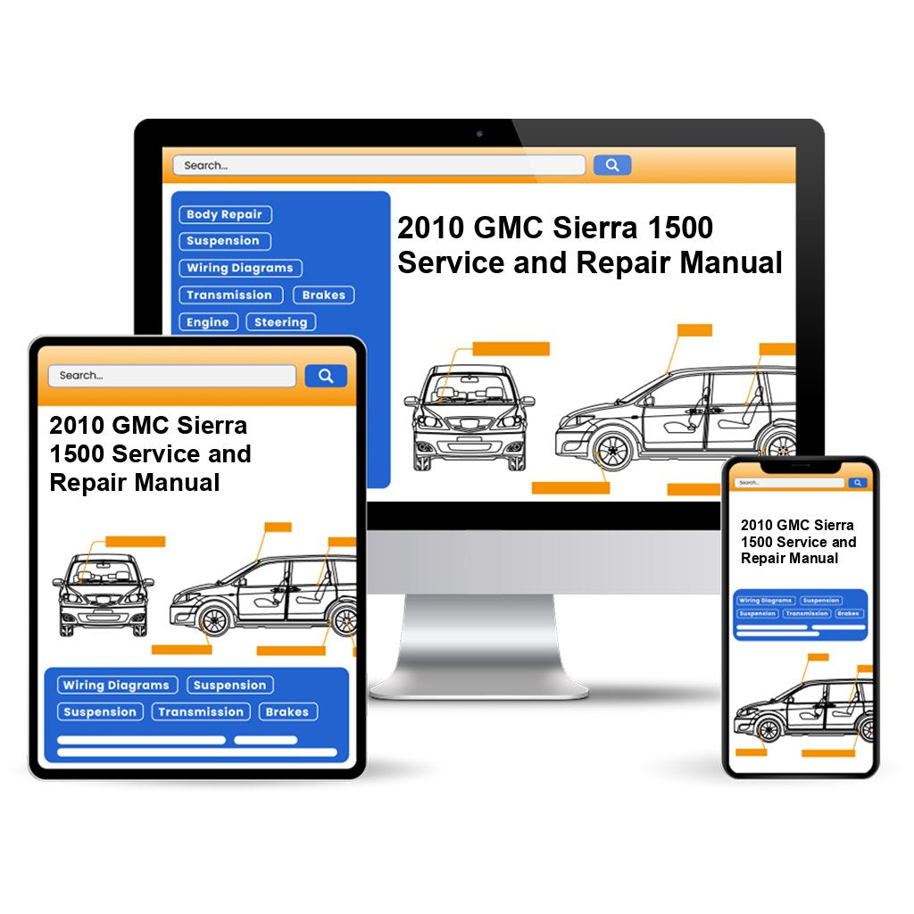 2010 GMC Sierra 1500 Service and Repair Manual