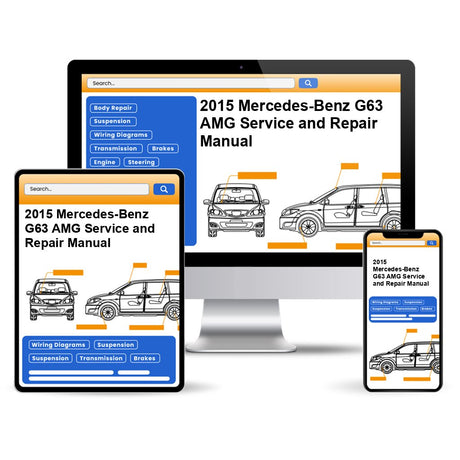 2015 Mercedes-Benz G63 AMG Service and Repair Manual