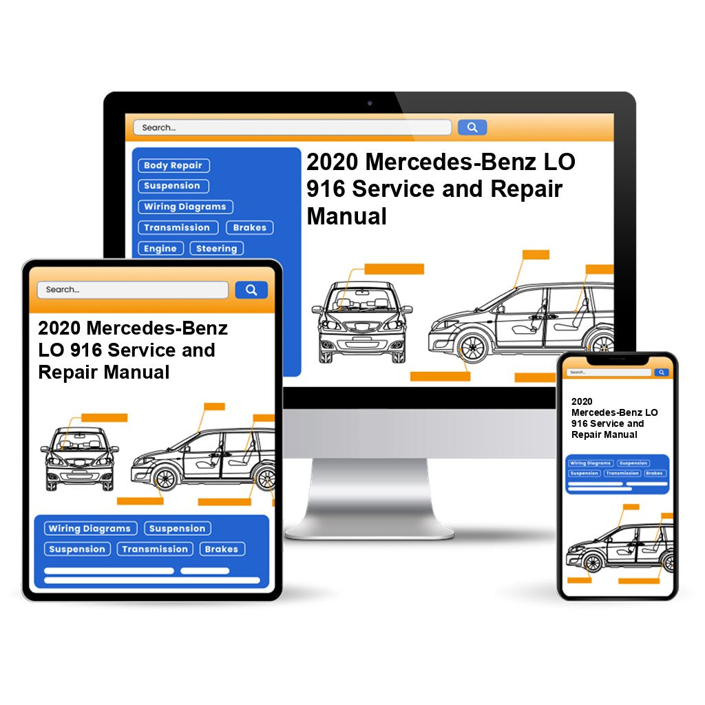 2020 Mercedes-Benz LO 916 Service and Repair Manual