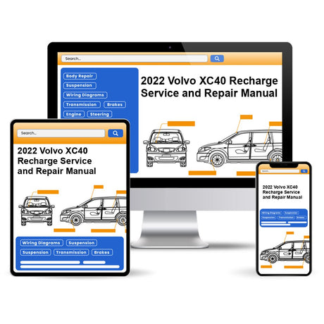2022 Volvo XC40 Recharge Service and Repair Manual