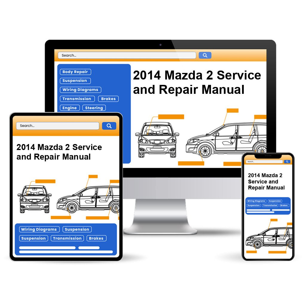 2014 Mazda 2 Service and Repair Manual