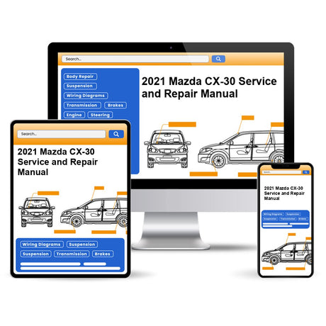 2021 Mazda CX-30 Service and Repair Manual