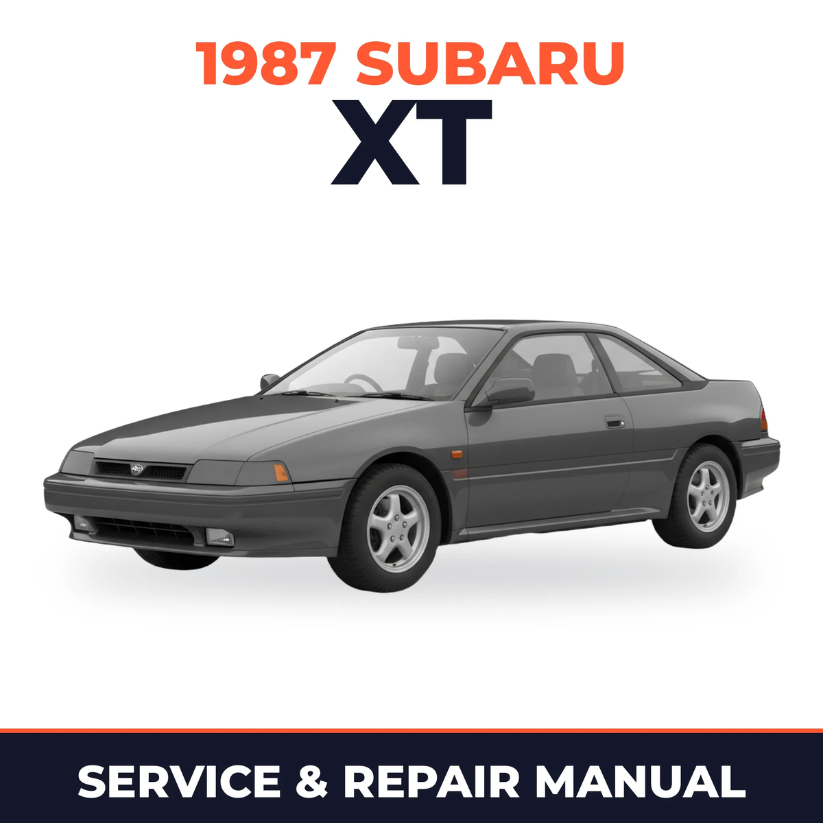 1987 Subaru XT Service and Repair Manual